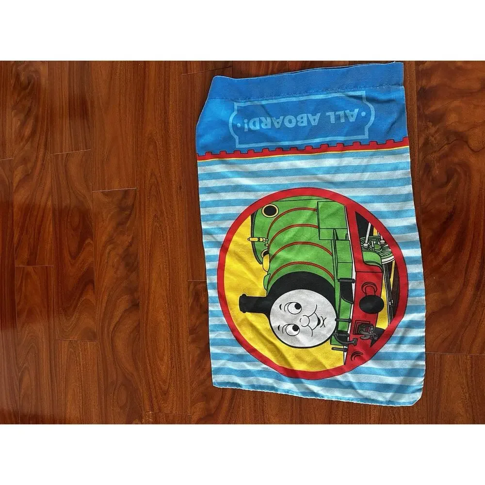 Vintage 2001 Thomas The Train Twin Comforter Bed Set - Pillowcase Fitted & Flat